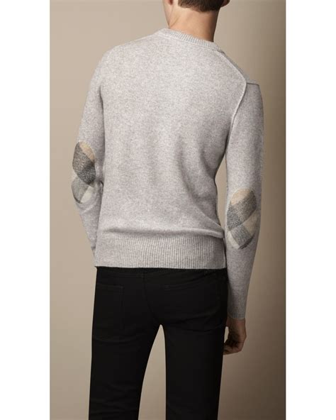 burberry cashmere sweater elbow patches